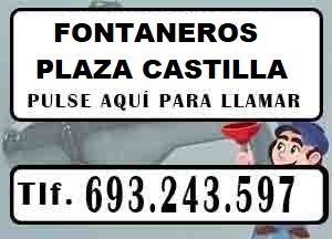 Fontaneros Plaza Castilla Madrid Urgentes
